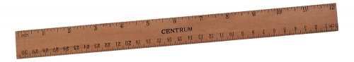 Rigla de lemn 30 cm Centrum